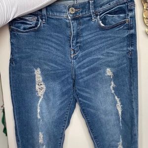 Mid Rise Medium Wash Jeans
